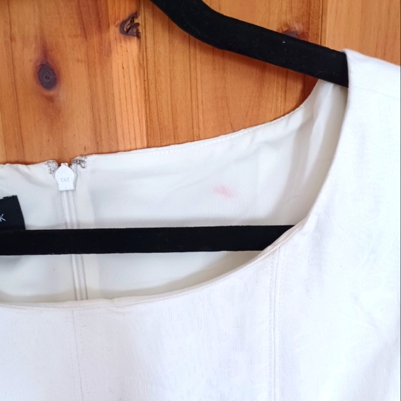 JONES NEW YORK Floral Sleeveless Scoop Neck White Blue Size 16 Print fit & Flare - Picture 2 of 16